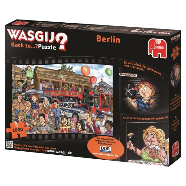 Jumbo (19117) - "Wasgij Back to 1: Berlin!" - 1000 pezzi