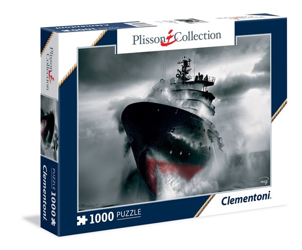 Clementoni (39351) - Philip Plisson: "Rescue at Sea - The Abeille Bourbon" - 1000 pezzi