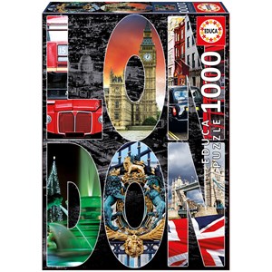 Educa (16786) - "London Collage" - 1000 pezzi