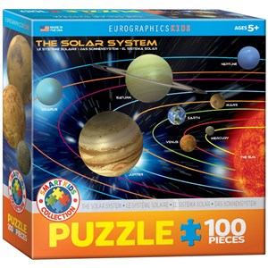 Eurographics (6100-1009) - "The Solar System" - 100 pezzi