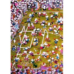 Heye (29091) - Guillermo Mordillo: "Crazy Football" - 1000 pezzi