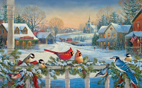 SunsOut (29181) - Sam Timm: "Town Meeting" - 300 pezzi