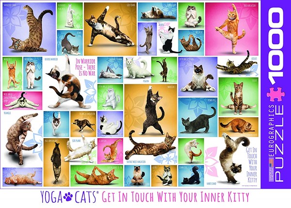 Eurographics (6000-0953) - "Yoga Cats" - 1000 pezzi
