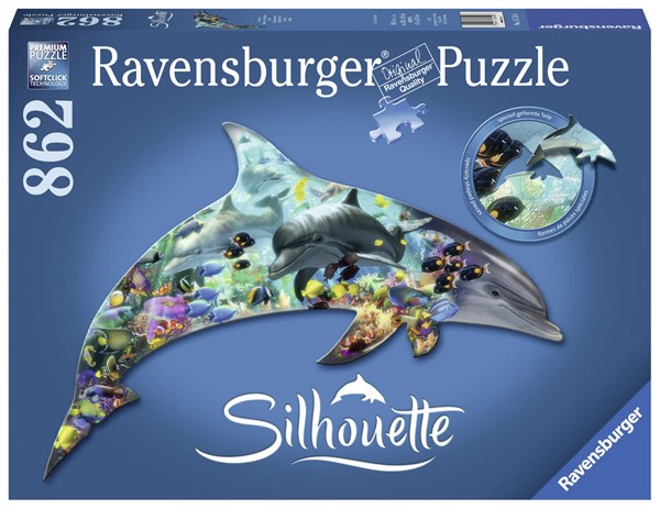 Ravensburger (16154) - "Dolphin" - 862 pezzi