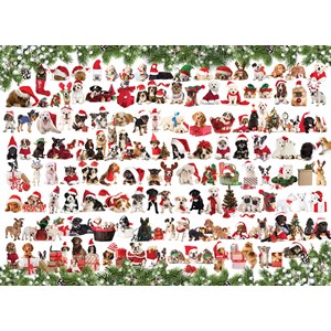 Eurographics (6000-0939) - "Holiday Dogs" - 1000 pezzi