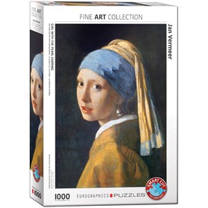 Eurographics (6000-5158) - Johannes Vermeer: "Girl with the Pearl Earring" - 1000 pezzi