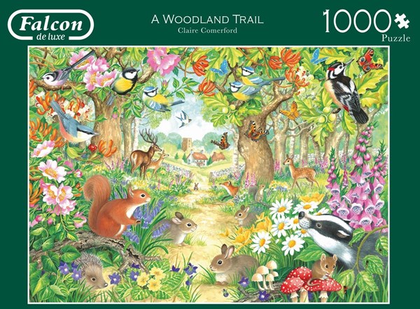Falcon (11155) - "A Woodland Trail" - 1000 pezzi
