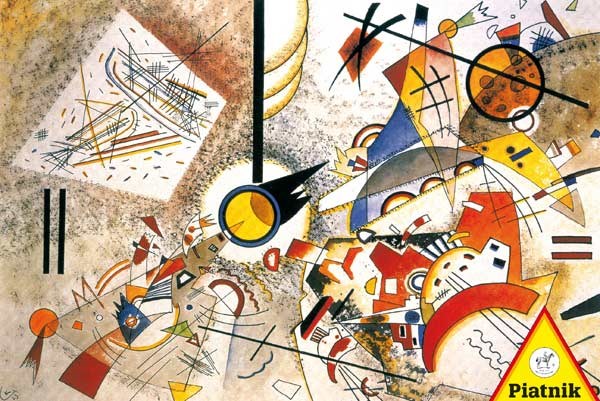 Piatnik (539640) - Vassily Kandinsky: "Bustling Aquarelle, 1923" - 1000 pezzi