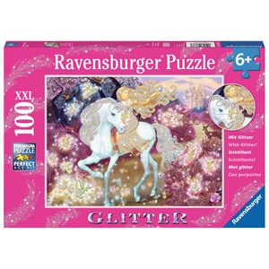 Ravensburger (13833) - "Riding in the Woods" - 100 pezzi
