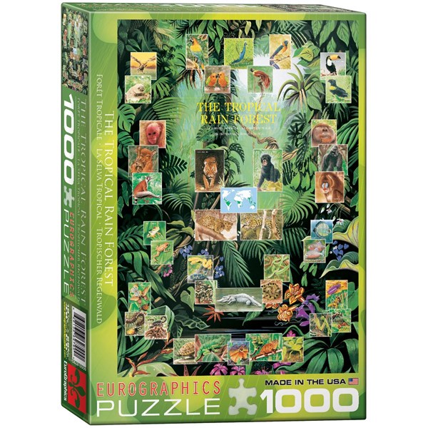 Eurographics (6000-2790) - "The Tropical Rain Forest" - 1000 pezzi