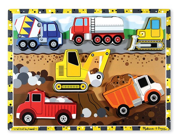 Melissa and Doug (3726) - "Construction" - 6 pezzi