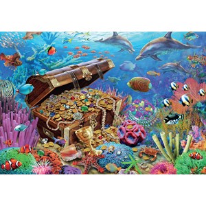 Jumbo (18342) - Adrian Chesterman: "Underwater Treasure" - 1000 pezzi