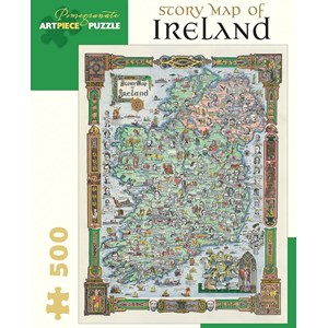 Pomegranate (AA852) - "Story Map Of Ireland" - 500 pezzi