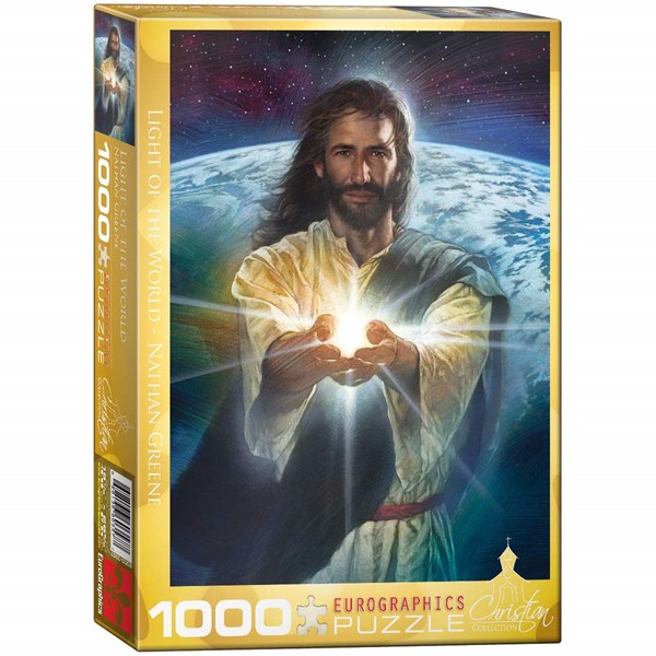 Eurographics (6000-0357) - Nathan Greene: "Light of the World" - 1000 pezzi