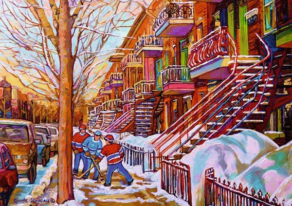 Ravensburger (19543) - "Street Hockey" - 1000 pezzi