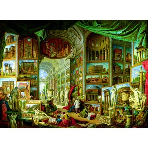 Trefl (33034) - Giovanni Paolo Panini: "Gallery of Views of Ancient Rome" - 3000 pezzi