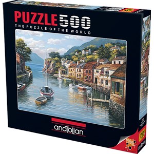 Anatolian (3535) - Sung Kim: "Village on the Water" - 500 pezzi