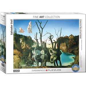 Eurographics (6000-0846) - Salvador Dali: "Swans Reflecting Elephants" - 1000 pezzi