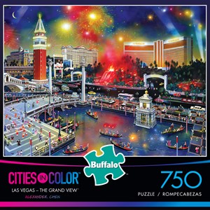 Buffalo Games (17112) - Alexander Chen: "Las Vegas - The Grand View" - 750 pezzi