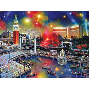 Buffalo Games (17112) - Alexander Chen: "Las Vegas - The Grand View" - 750 pezzi