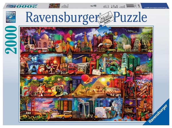 Ravensburger (16685) - Aimee Stewart: "World of Books" - 2000 pezzi