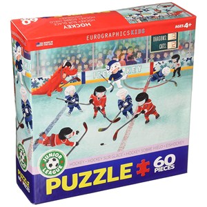 Eurographics (6060-0486) - "Junior League Hockey" - 60 pezzi