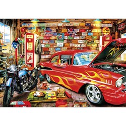 Buffalo Games (3696) - "Retro Garage" - 500 pezzi