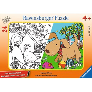 Ravensburger (06108) - "House Pets" - 24 pezzi