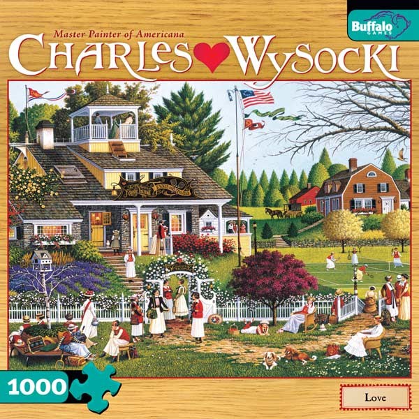 Buffalo Games (11417) - Charles Wysocki: "Love" - 1000 pezzi