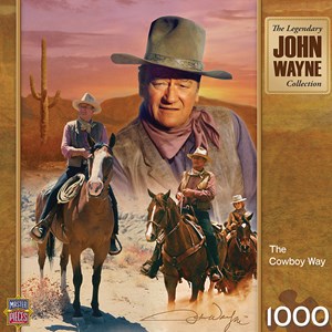 MasterPieces (71239) - "John Wayne, The Cowboy Way" - 1000 pezzi