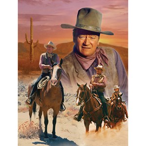 MasterPieces (71239) - "John Wayne, The Cowboy Way" - 1000 pezzi
