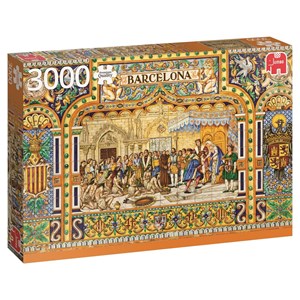 Jumbo (18590) - "Tiles of Barcelona" - 3000 pezzi