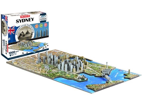 4D Cityscape (40032) - "Sydney" - 1000 pezzi