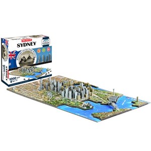 4D Cityscape (40032) - "Sydney" - 1000 pezzi