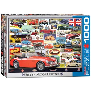 Eurographics (6000-0805) - "British Motor Heritage" - 1000 pezzi