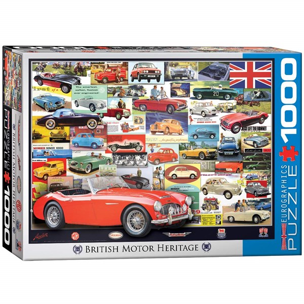 Eurographics (6000-0805) - "British Motor Heritage" - 1000 pezzi