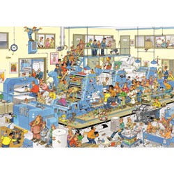 Jumbo (19038) - Jan van Haasteren: "The Printing Office" - 3000 pezzi