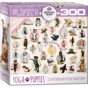 Eurographics (8300-0992) - "Yoga Puppies" - 300 pezzi