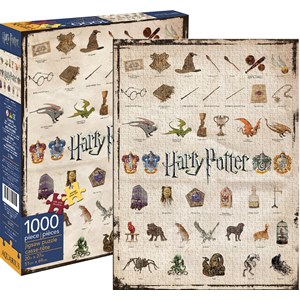 Aquarius (65270) - "Harry Potter Icons" - 1000 pezzi