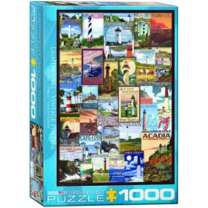 Eurographics (6000-0779) - "Lighthouses" - 1000 pezzi