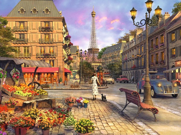 Ravensburger (16309) - Dominic Davison: "Vintage Paris" - 1500 pezzi