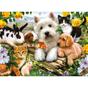 Ravensburger (13160) - Howard Robinson: "Happy Animal Buddies" - 300 pezzi