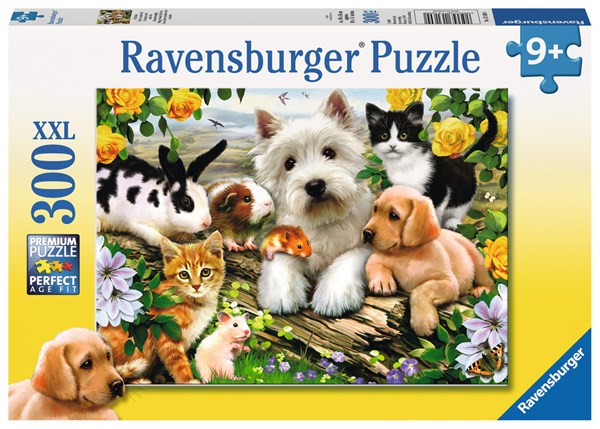Ravensburger (13160) - Howard Robinson: "Happy Animal Buddies" - 300 pezzi