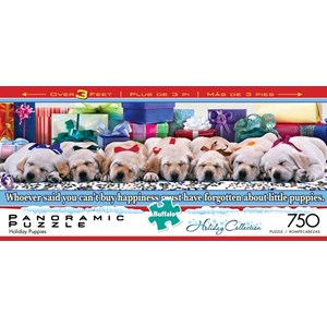 Buffalo Games (14047) - "Holiday Puppies" - 750 pezzi
