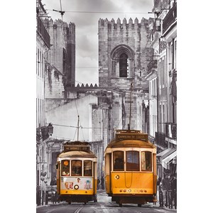Educa (16763) - "The Alfama District, Lisbon (Mini)" - 1000 pezzi