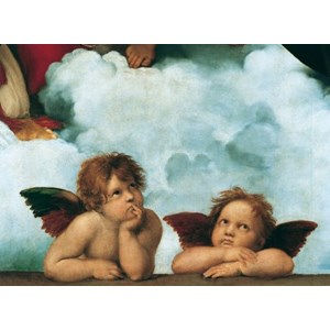 Clementoni (31437) - Raphael: "Sistine Madonna" - 1000 pezzi