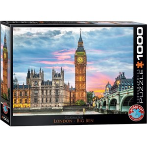 Eurographics (6000-0764) - "London, Big Ben" - 1000 pezzi