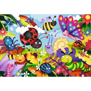 Ravensburger (05447) - "Cute Bugs" - 24 pezzi