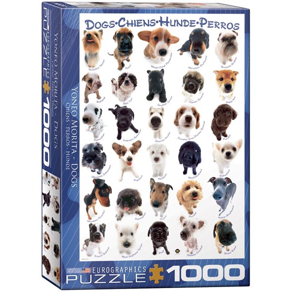 Eurographics (6000-1510) - "Dog Breeds" - 1000 pezzi