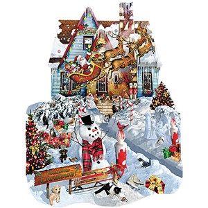 SunsOut (95539) - Lori Schory: "Christmas At Our House" - 1000 pezzi
